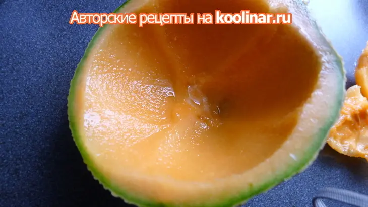Итальянские мотивы. пармская ветчина с дыней: шаг 3