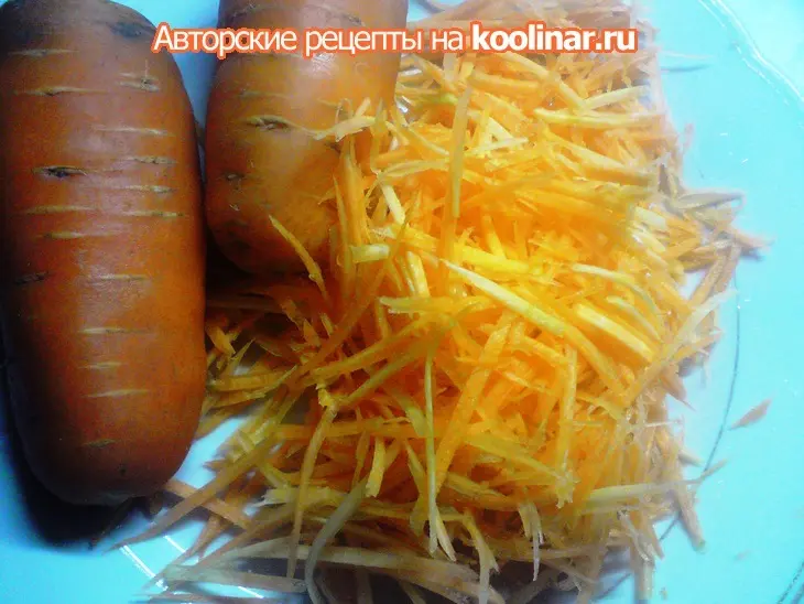 Плов из "перьев": шаг 1