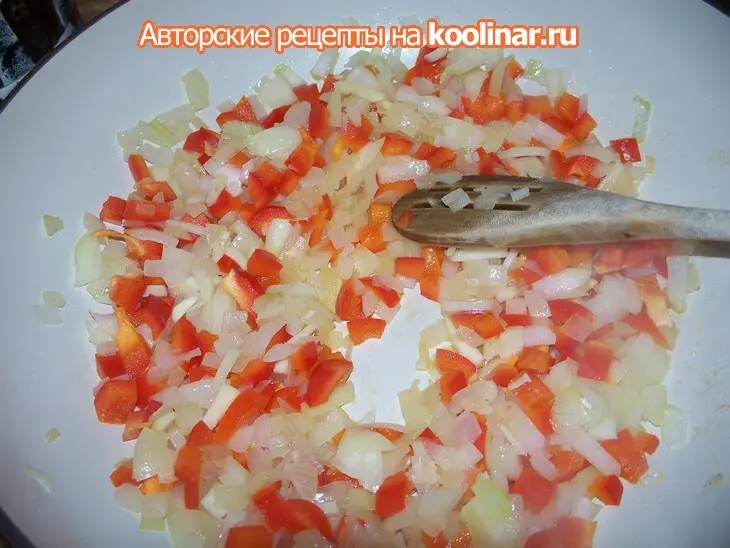 Полента по-неаполитански.: шаг 2
