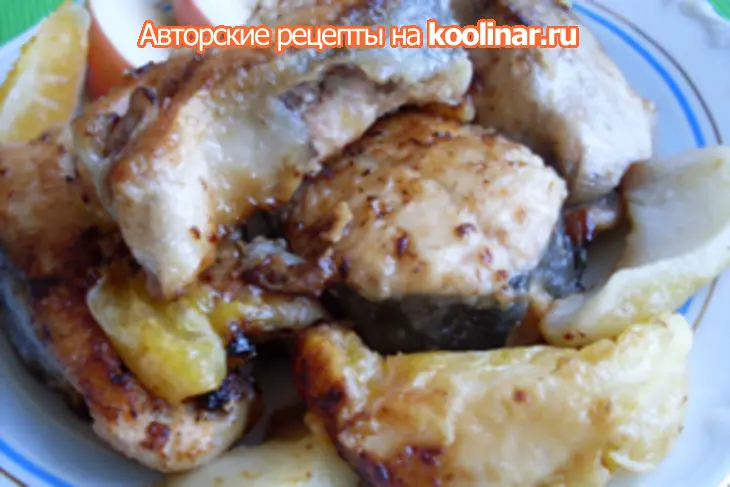 Горбуша в сливочном соусе: шаг 2