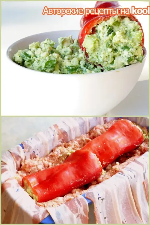 Мясной рулет с начинкой: шаг 1