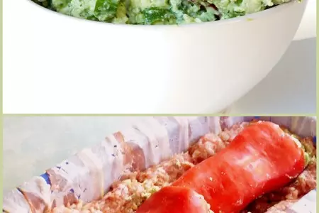 Мясной рулет с начинкой: шаг 1