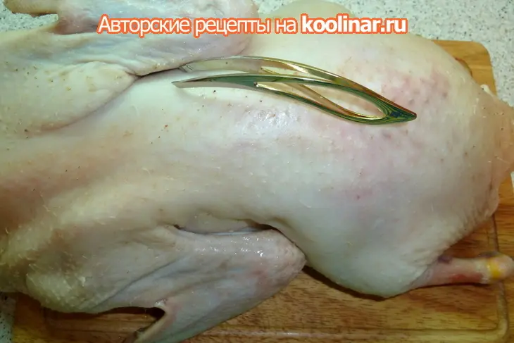 Утка мятно-медовая с капустой. датская, рождественская ( готовимся к новому году): шаг 1