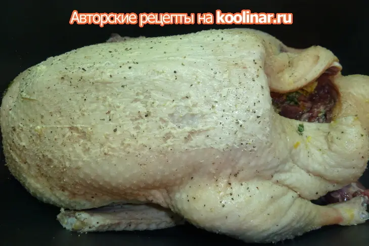 Утка мятно-медовая с капустой. датская, рождественская ( готовимся к новому году): шаг 5