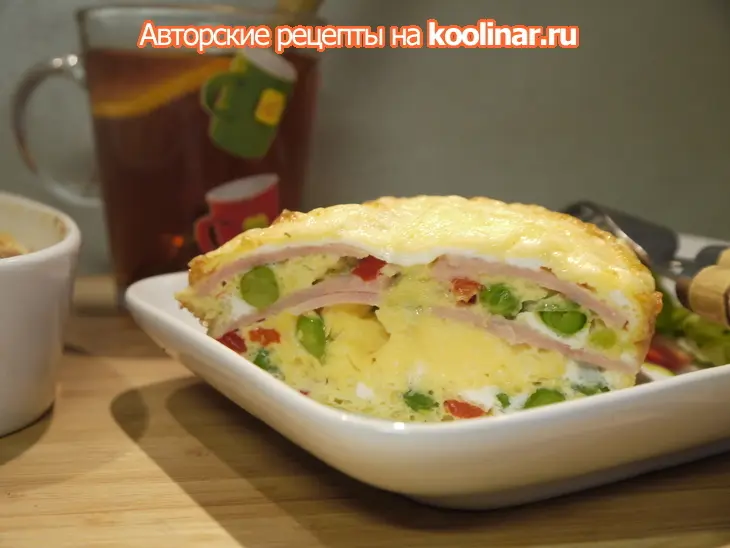 Яичница-лазанья: шаг 7
