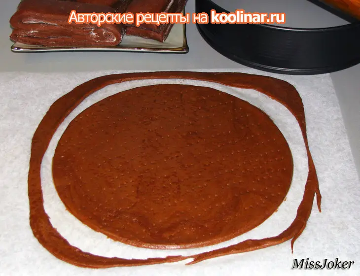 Шоколадный "наполеон": шаг 14