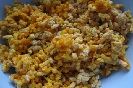 Косичка с тыквой и курицей: шаг 2
