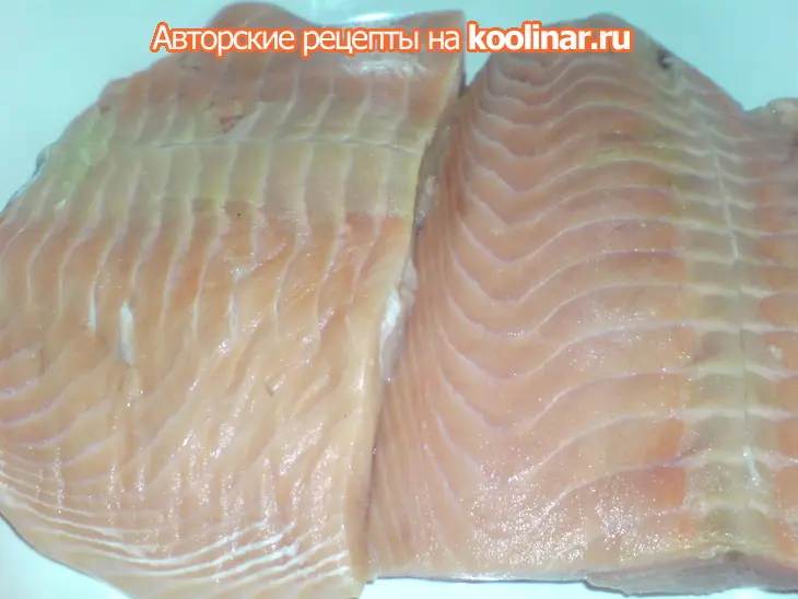 Рыба, запеченная с креветками и авокадо: шаг 1
