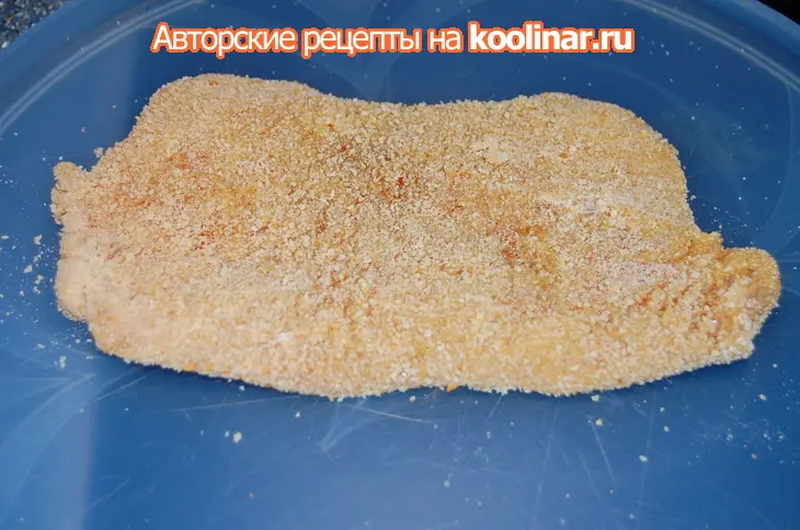Шницель из филе индейки: шаг 4