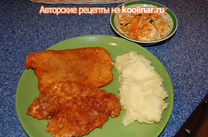 Шницель из филе индейки: шаг 5