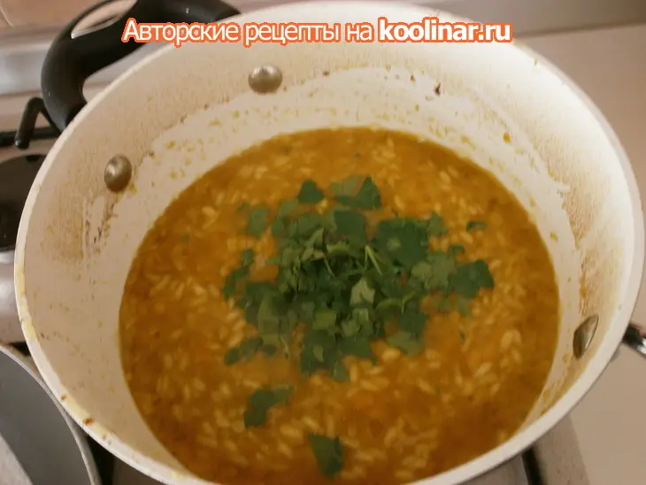 Ризотто с тыквой,ароматизированное корицей.: шаг 6