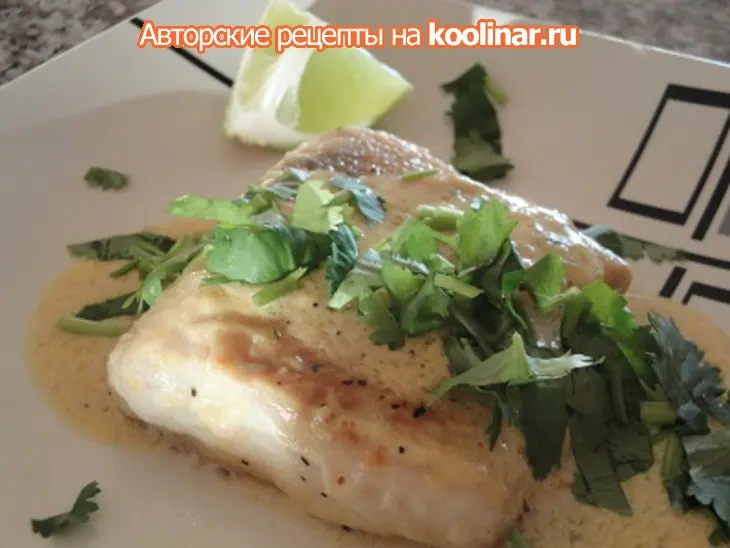Махи-махи под горчичным соусом: шаг 7