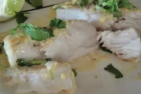Махи-махи под горчичным соусом: шаг 8
