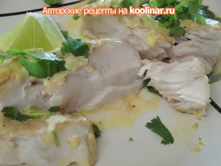 Махи-махи под горчичным соусом: шаг 9