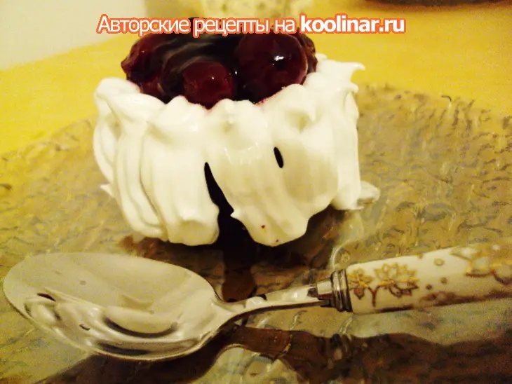 Шоколадные маффины в белой шубке: шаг 13