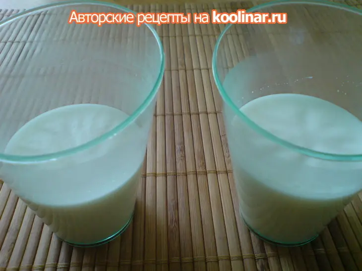 Кокосовая панна котта с манговым пюре: шаг 3