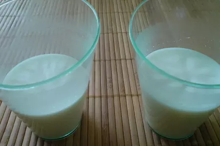 Кокосовая панна котта с манговым пюре: шаг 3