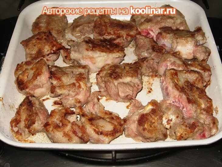 Пикантная баранина с оливками - agnello alle olive: шаг 2