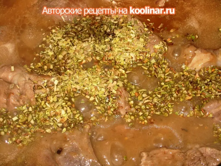 Пикантная баранина с оливками - agnello alle olive: шаг 5
