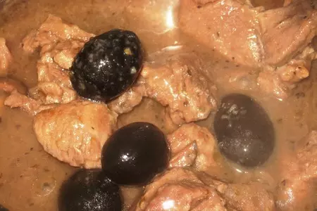 Пикантная баранина с оливками - agnello alle olive: шаг 7