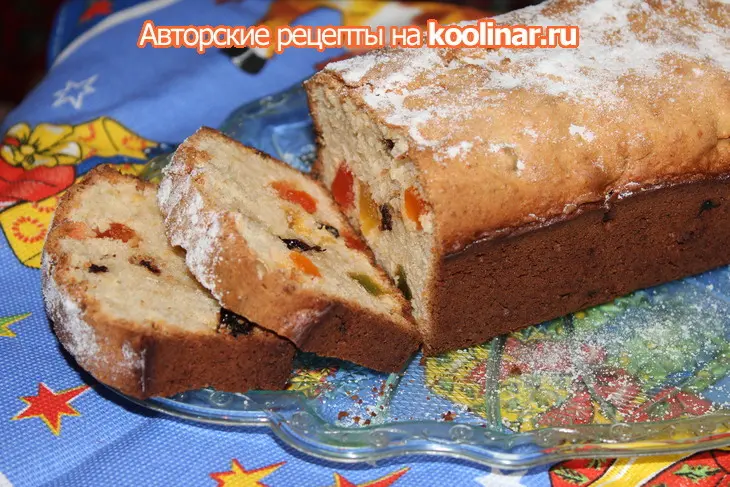Творожный кексик с цукатами и изюмом: шаг 1