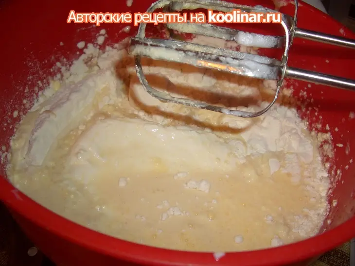 Вафли творожные: шаг 3