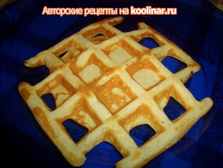 Вафли творожные: шаг 7