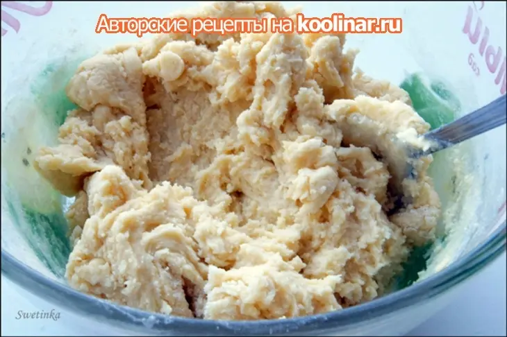 Печенье песочное с кремом из халвы «раз печенька, два печенька…пять»: шаг 1