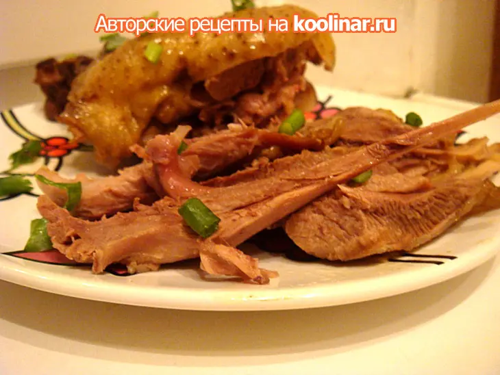 Индюшиная ножка в кофе: шаг 2