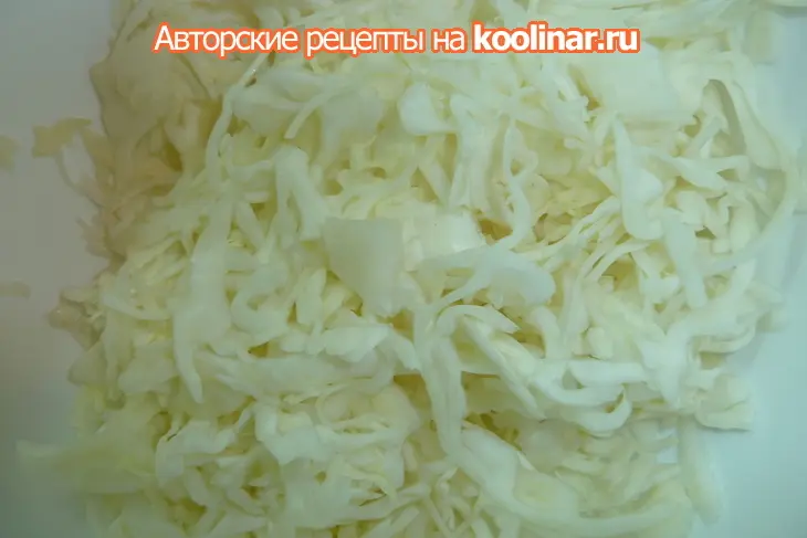 Казан - кабоб натуральный с маргиланским гарниром из капусты: шаг 7