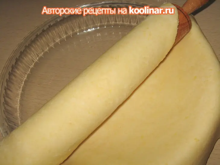 Соленый торт (пирог) по-неаполитански: шаг 3