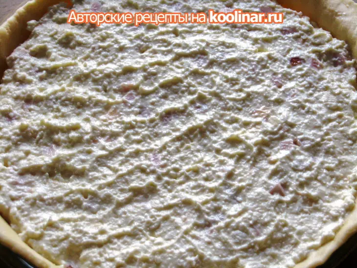 Соленый торт (пирог) по-неаполитански: шаг 4