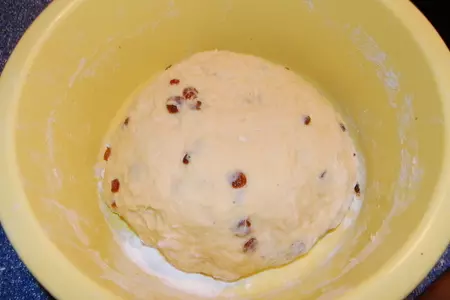 Плетёный сдобный пирог: шаг 5