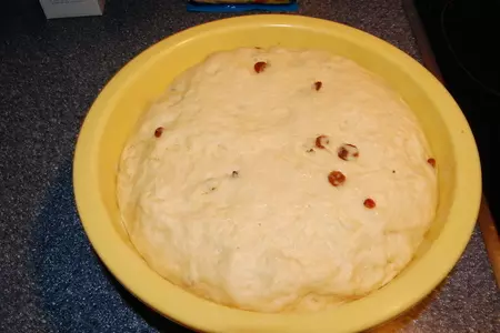 Плетёный сдобный пирог: шаг 6