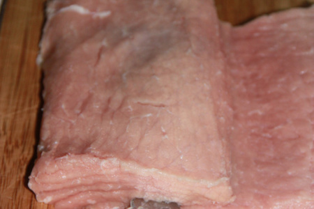 Свинина рождественская или "меню три  поросёнка" из одного куска мяса (дуэль): шаг 10