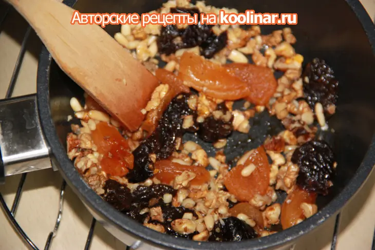 Свинина рождественская или "меню три  поросёнка" из одного куска мяса (дуэль): шаг 13