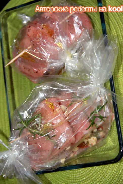 Свинина рождественская или "меню три  поросёнка" из одного куска мяса (дуэль): шаг 17