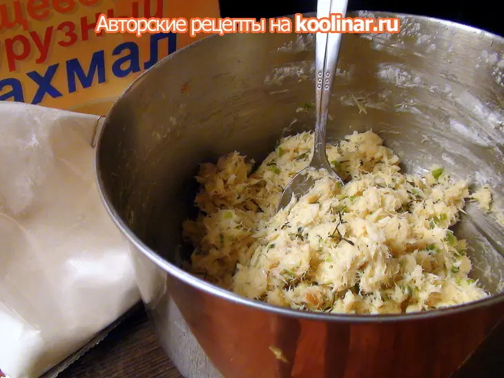 Рыбные котлеты (из запеченной трески): шаг 3