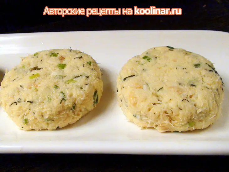 Рыбные котлеты (из запеченной трески): шаг 4