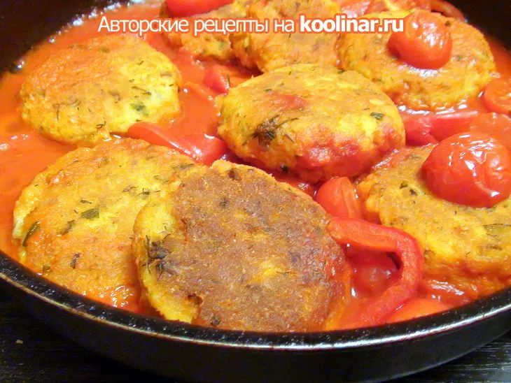 Рыбные котлеты (из запеченной трески): шаг 7