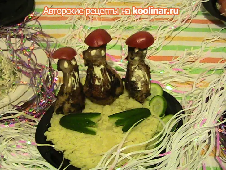 Забавный дракоша-готовимся к встрече нового года!!!: шаг 1