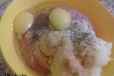 Торт...мясной,в шубе "субботний ужин"для всей семьи))): шаг 2