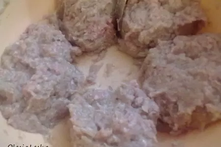 Торт...мясной,в шубе "субботний ужин"для всей семьи))): шаг 4