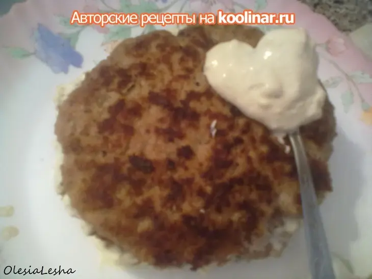 Торт...мясной,в шубе "субботний ужин"для всей семьи))): шаг 7