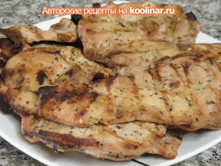 Свинья в апельсинах и на гриле: шаг 9