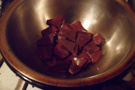 Шоколадный чизкейк с коньяком: шаг 4