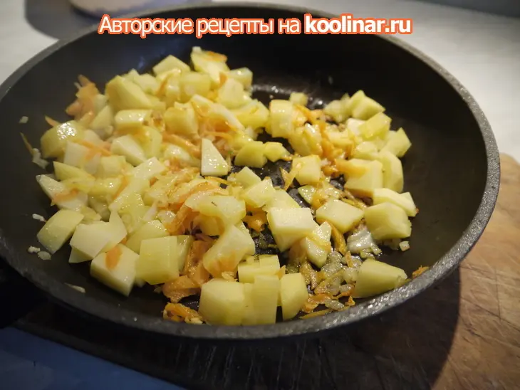 Супчик с грибными клецками: шаг 1