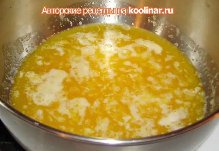 Брауни с маскарпоне и ганашем: шаг 2