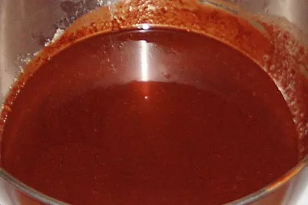 Брауни с маскарпоне и ганашем: шаг 3
