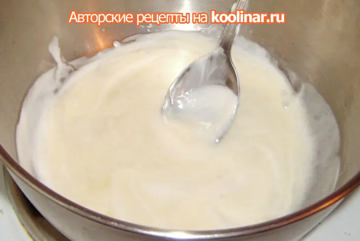 Брауни с маскарпоне и ганашем: шаг 12